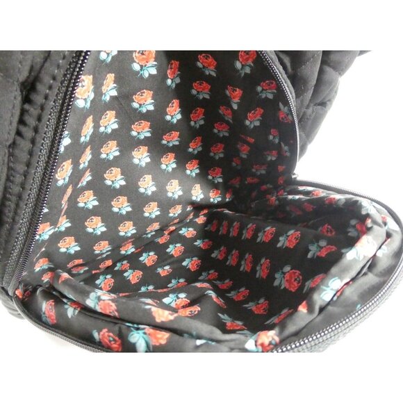 Vera Bradley Classic Black Essential Compact Backpack NWT - Picture 5 of 7